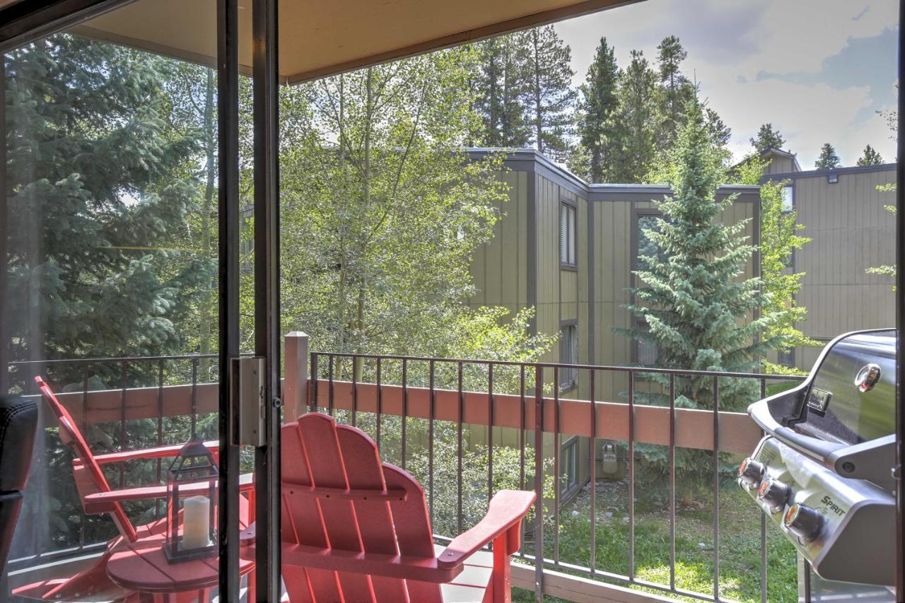 Breckenridge Condo With Balcony Walk To Ski Resort Exterior foto